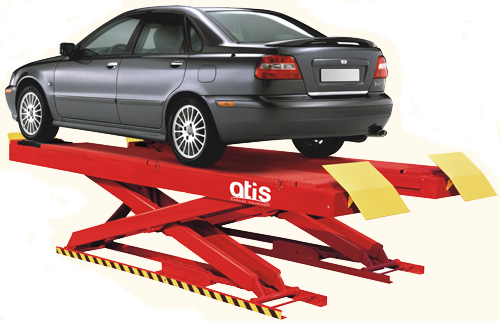 Подъемник ножничный электрогидравлический г/п 5,5 т ATIS X550A