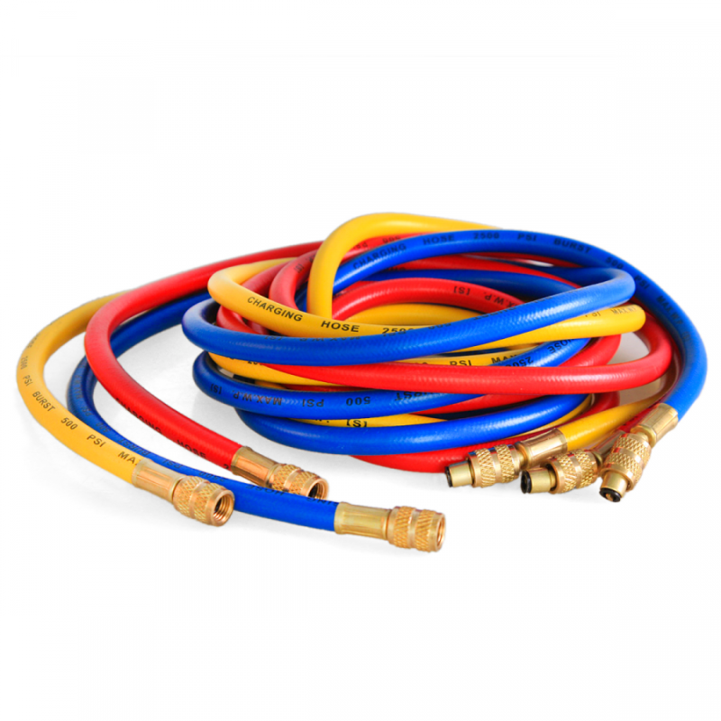 Шланги заправочные 3 м (набор из 3-х шлангов) Car-Tool CT-M1008