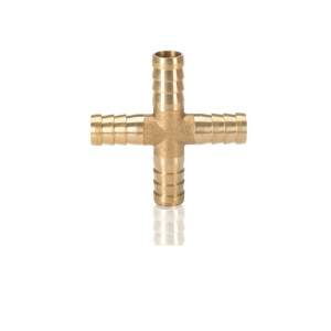 Крест Pegas под шланг латунный 10мм  3603