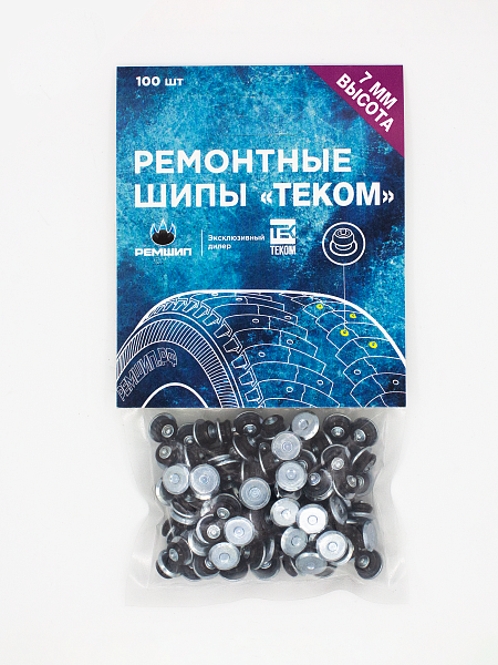 Шип 12-7-2ТР упаковка (50 шт.) ТЕКОМ