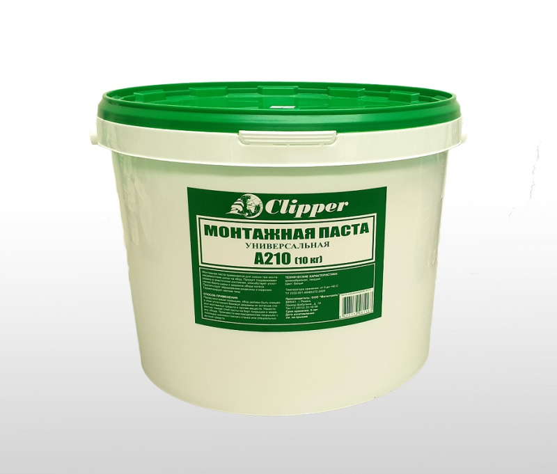 Паста монтажная Clipper 10,0кг  A210