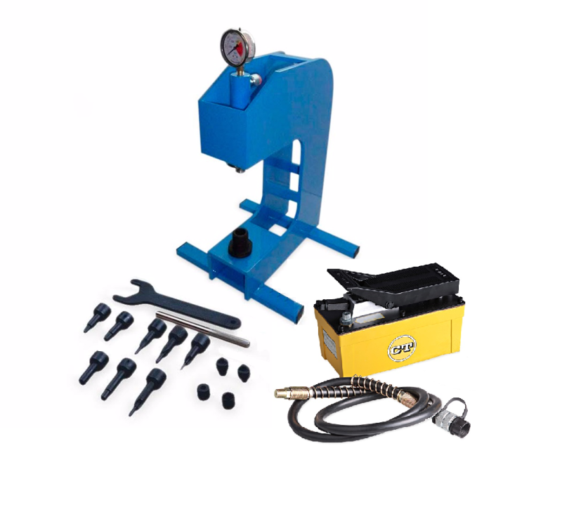 Клепальный станок усилием до 1000 кг с пневмоприводом ODA-A1187K-A