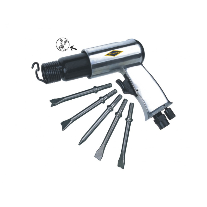 Зубило ударное пневм. (4 нас/190мм) ЕС820190