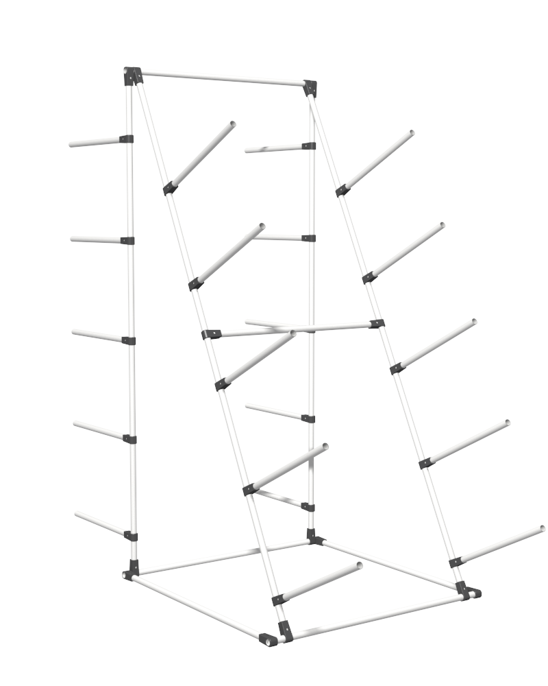 Стойка хромированная под бамперы  06.502/C
