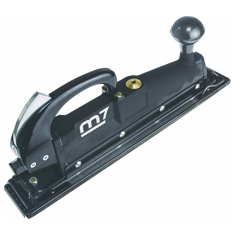 MIGHTY SEVEN Пневматическая вибрационная шлифовальная машина 390х65 мм, 3500 об/мин, (рубанок)