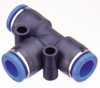 Фитинг цанговый Pegas T-образный 10мм