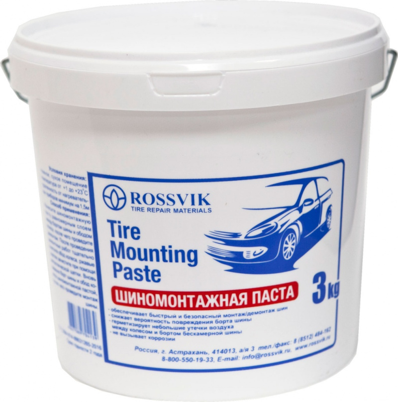 Паста монтажная Rossvik 3кг.  MP.3.U.1