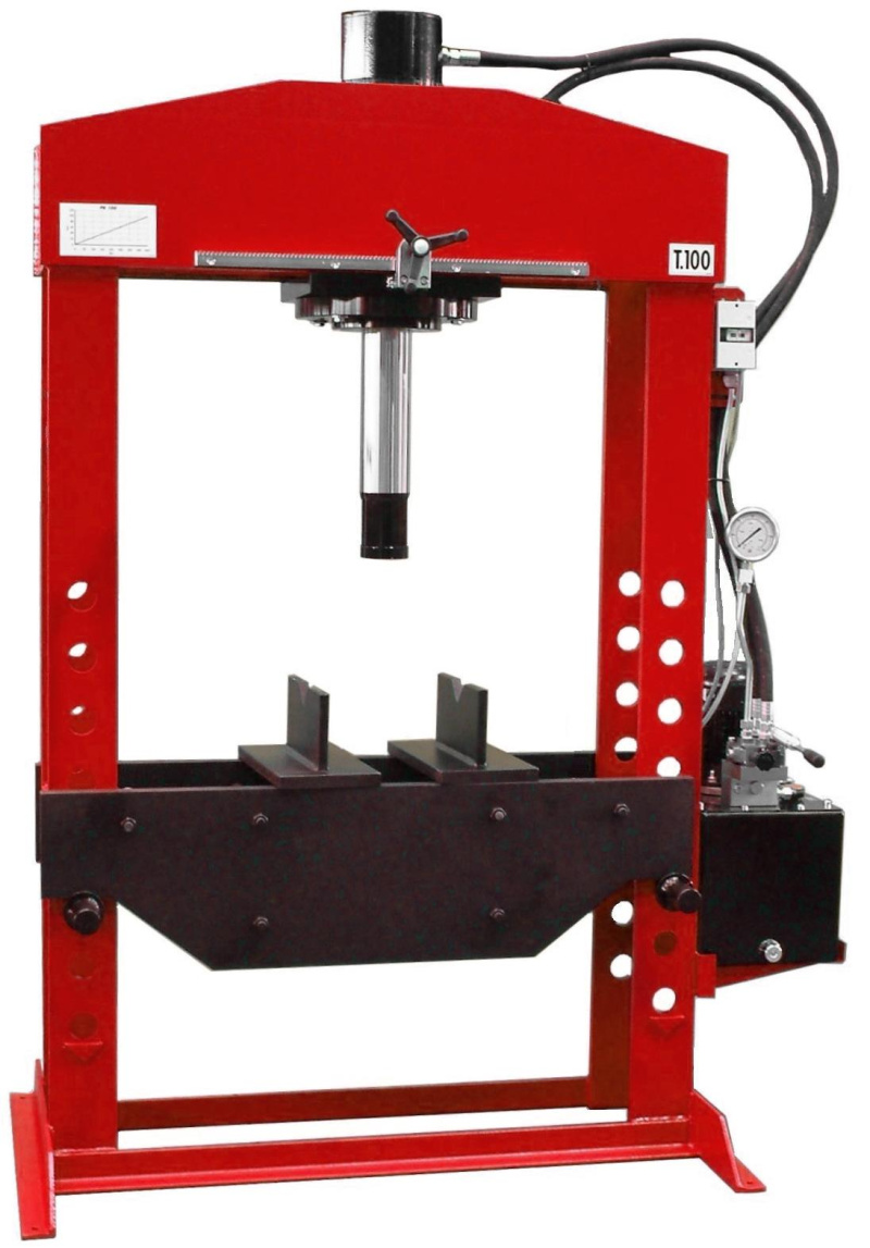 Пресс гидравлический, напольный, 100 т WERTHER PRM100/PM (OMA666B)