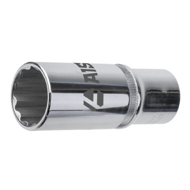 Головка глубокая 19мм 3/8" 6-гранная зеркальная