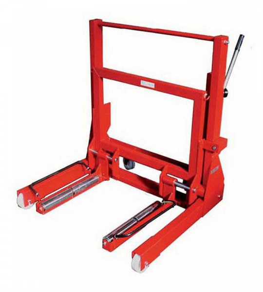 Тележка гидравлическая подкатная для снятия / установки колес грузовых автомобилей, г/п 700 кг PL701