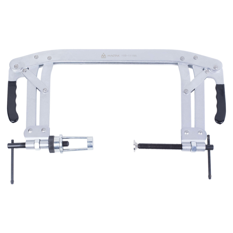 MACTAK Рассухариватель клапанов струбцинный, зев регулируется от 55 до 175 мм, две ручки  103-11165