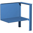 Комплект для 1ТВ: полка/стенка и верстачная опора - синий  01.501L-5015