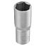 TOLSEN Головка торцевая глубокая шестигранная 1/2", 32 мм