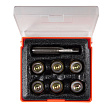 AFFIX Набор для ремонта масляных пробок М11х1,5, 19 предметов, кейс AF10347011С