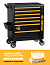 KING TONY Тележка инструментальная, 7 выдвижных ящиков, "PROFESSIONAL", 40 лет "KING TONY" 87G38-7B-P40